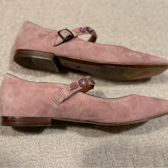 Coach Mary Jane Women's Shoes sz 8.5 $250 dusty tea rose pink - Picture 10 of 14